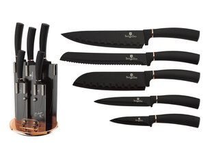 Набор ножей Berlinger Haus с подставкой, 6 частей цена и информация | Ножи и аксессуары для них | pigu.lt