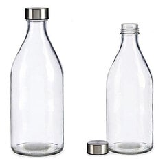 Stiklinis butelis Vivalto, 1 L, 9,5 x 25,5 x 9,5 cm kaina ir informacija | Taurės, puodeliai, ąsočiai | pigu.lt