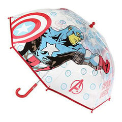 Зонт The Avengers, красный цена и информация | Аксессуары для детей | pigu.lt