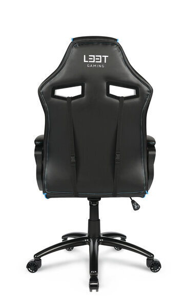 Žaidimų kėdė L33T Extreme, juoda/mėlyna цена и информация | Biuro kėdės | pigu.lt