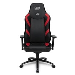 Игровое кресло L33T E-Sport Pro Excellence, черное/красное цена и информация | Офисные кресла | pigu.lt