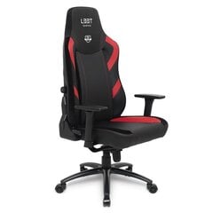 Игровое кресло L33T E-Sport Pro Excellence, черное/красное цена и информация | Офисные кресла | pigu.lt