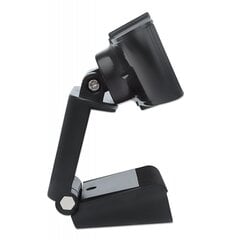 Web kamera Manhattan USB 2.0 Full HD 1080p su mikrofonu kaina ir informacija | Kompiuterio (WEB) kameros | pigu.lt