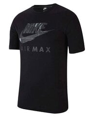 Мужская футболка Nike NSW AIR MAX TEE BV4925-010, черная цена и информация | Футболка мужская | pigu.lt