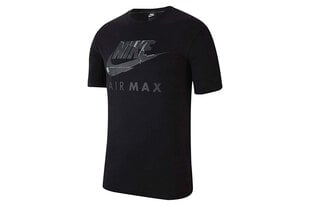 Мужская футболка Nike NSW AIR MAX TEE BV4925-010, черная цена и информация | Мужские футболки | pigu.lt