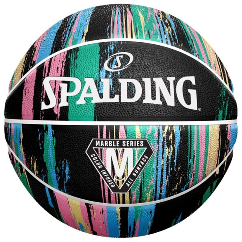 Krepšinio kamuolys Spalding Marble Ball, 7 dydis kaina ir informacija | Krepšinio kamuoliai | pigu.lt