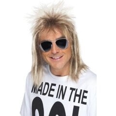 Perukas 80 - ųjų stiliaus Rod Stewart цена и информация | Карнавальные костюмы | pigu.lt