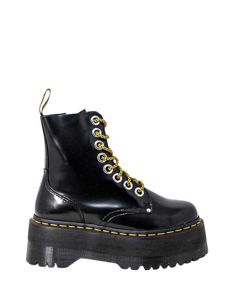 Aulinukai moterims Dr. Martens, juodi цена и информация | Aulinukai, ilgaauliai batai moterims | pigu.lt