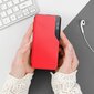 Dėklas telefonui Smart View Book, skirtas Xiaomi Redmi 9C, raudonas цена и информация | Telefono dėklai | pigu.lt