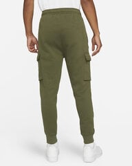 Брюки Nike Nsw Club Pant Cargo Bb Green CD3129 326 CD3129 326/XL цена и информация | Мужские термобрюки, темно-синие, SMA61007 | pigu.lt