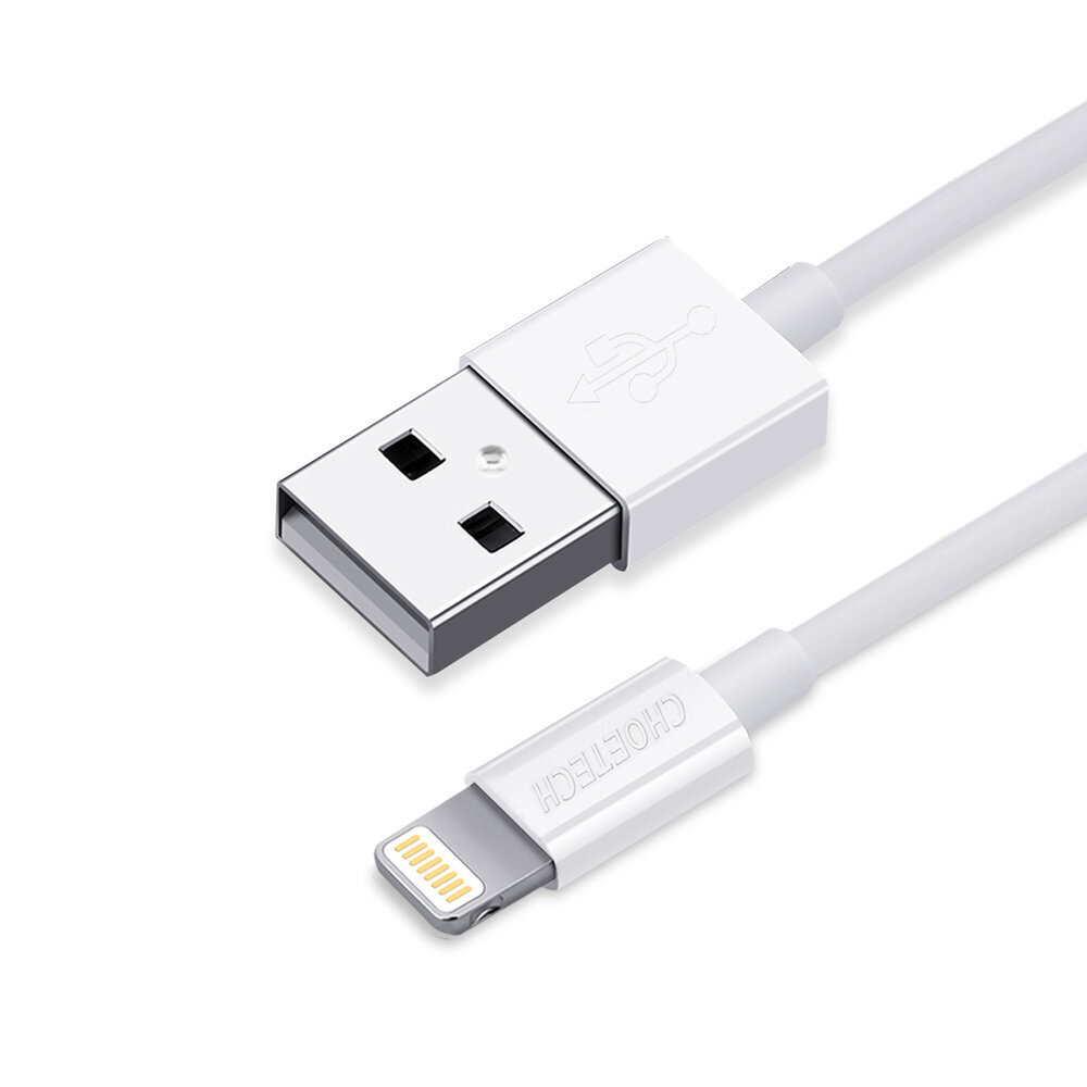 Laidas telefonui Choetech, USB-A, Lightning MFI 1.8m kaina ir informacija | Laidai telefonams | pigu.lt