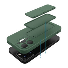 Wozinsky Kickstand Case skirtas iPhone 13 Pro Max, mėlynas kaina ir informacija | Telefono dėklai | pigu.lt