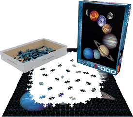 Dėlionė Eurographics, 6000-0100, NASA Solar System, 1000 d. kaina ir informacija | Dėlionės (puzzle) | pigu.lt