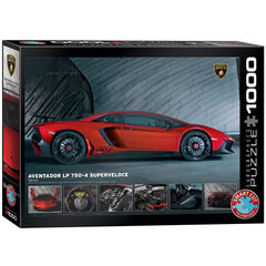 Dėlionė Eurographics, 6000-0871, Lamborghini Aventador 750-4 Superveloce, 1000 d. kaina ir informacija | Dėlionės (puzzle) | pigu.lt