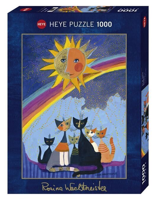 Dėlionė Auksinis lietaus laikrodis, 1000 d. kaina ir informacija | Dėlionės (puzzle) | pigu.lt