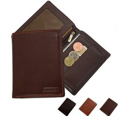 Piniginė vyrams Branco 8976, ruda kaina ir informacija | Vyriškos piniginės, kortelių dėklai | pigu.lt