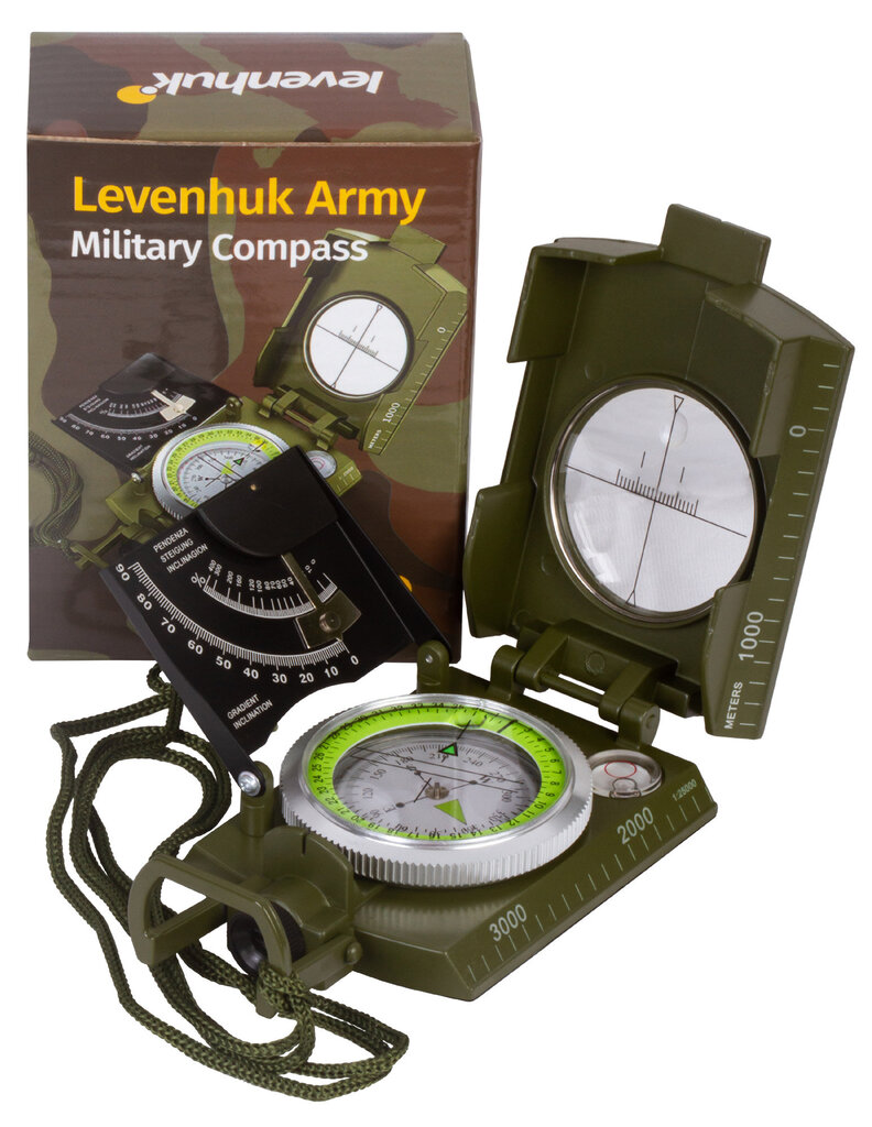Karinis kompasas Levenhuk Army AC20 kaina ir informacija | Kompasai | pigu.lt