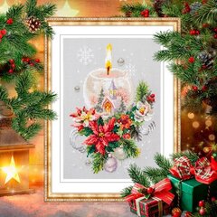 Siuvinėjimo rinkinys Magic Needle "Сhristmas Candle" 100-231 kaina ir informacija | Siuvinėjimo priemonės | pigu.lt