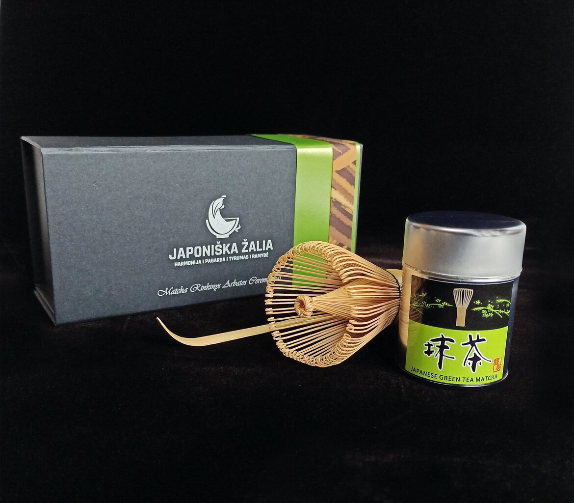 Matcha rinkinys Starter arbatos ceremonijai, magnetinėje dėžutėje, 30 g kaina ir informacija | Arbata | pigu.lt