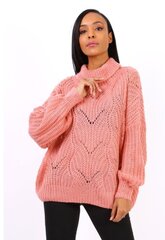 Megztinis moterims Queeen's, rožinis kaina ir informacija | Megztiniai moterims | pigu.lt