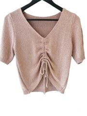 Женский свитер с субтильным блеском Golden Rose, розовый цена и информация | Женские кофты | pigu.lt