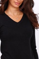 Облегающий женский свитер Moni & Co, чёрный цена и информация | Свитера женские | pigu.lt