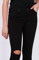 Женские джинсы с эффектом Push Up Dromedar denim, чёрные цена и информация | Женские джинсы | pigu.lt