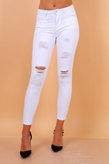 Женские джинсы Estee Brown, белого цвета цена и информация | Женские джинсы | pigu.lt