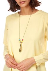 Женская блузка Promise, жёлтая цена и информация | Женские блузки, рубашки | pigu.lt