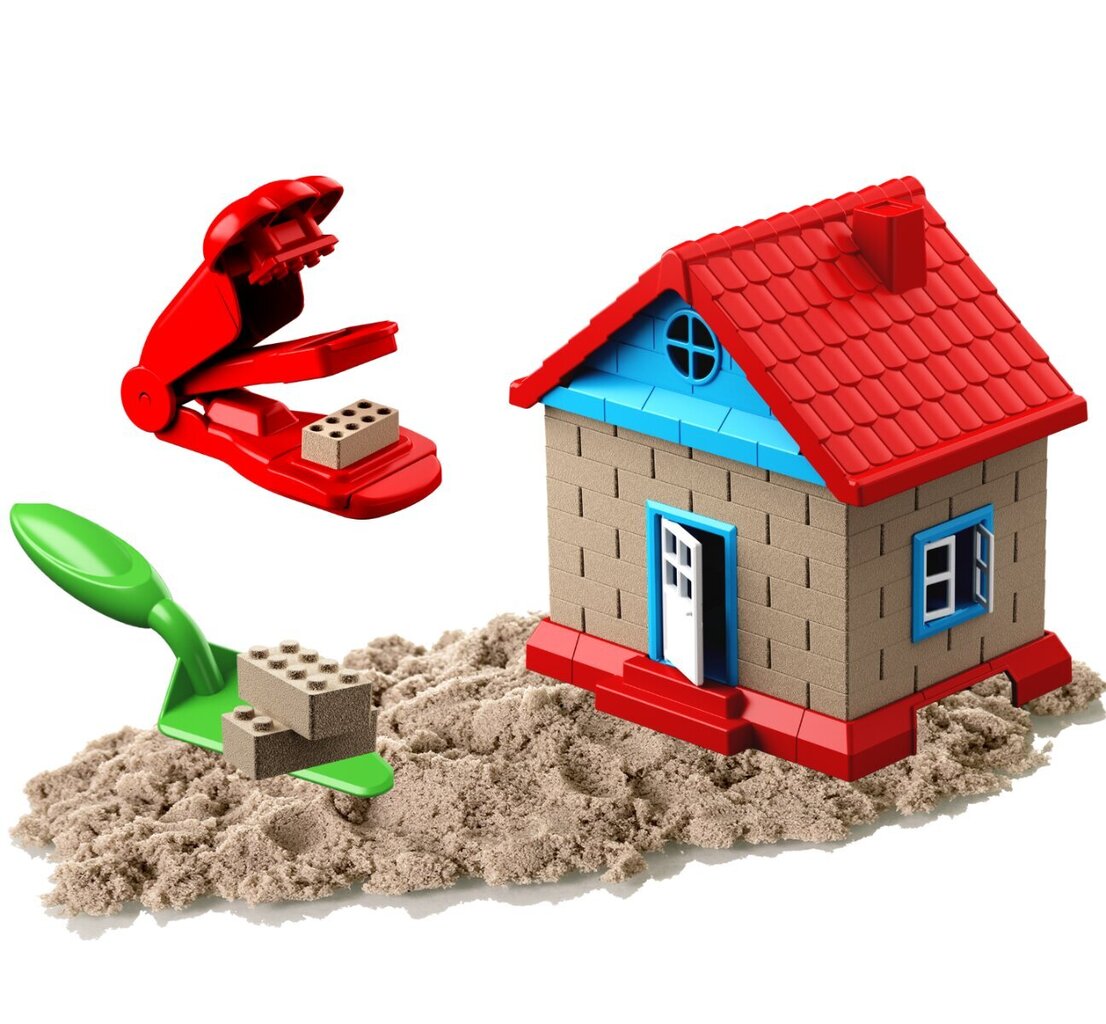 Modeliavimo smėlis Secret Sand su namu, 750g цена и информация | Lavinamieji žaislai | pigu.lt