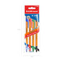 Tušinukas ErichKrause® R-301 Orange Stick 0.7, rašalo spalva - juoda, mėlyna, žalia, raudona (pakuotėje po 4 vnt.) kaina ir informacija | Rašymo priemonės | pigu.lt