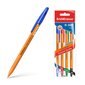 Tušinukas ErichKrause® R-301 Orange Stick 0.7, rašalo spalva - juoda, mėlyna, žalia, raudona (pakuotėje po 4 vnt.) kaina ir informacija | Rašymo priemonės | pigu.lt