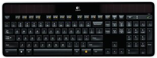 Беспроводная клавиатура LOGITECH K750, Черная цена и информация | Клавиатуры | pigu.lt