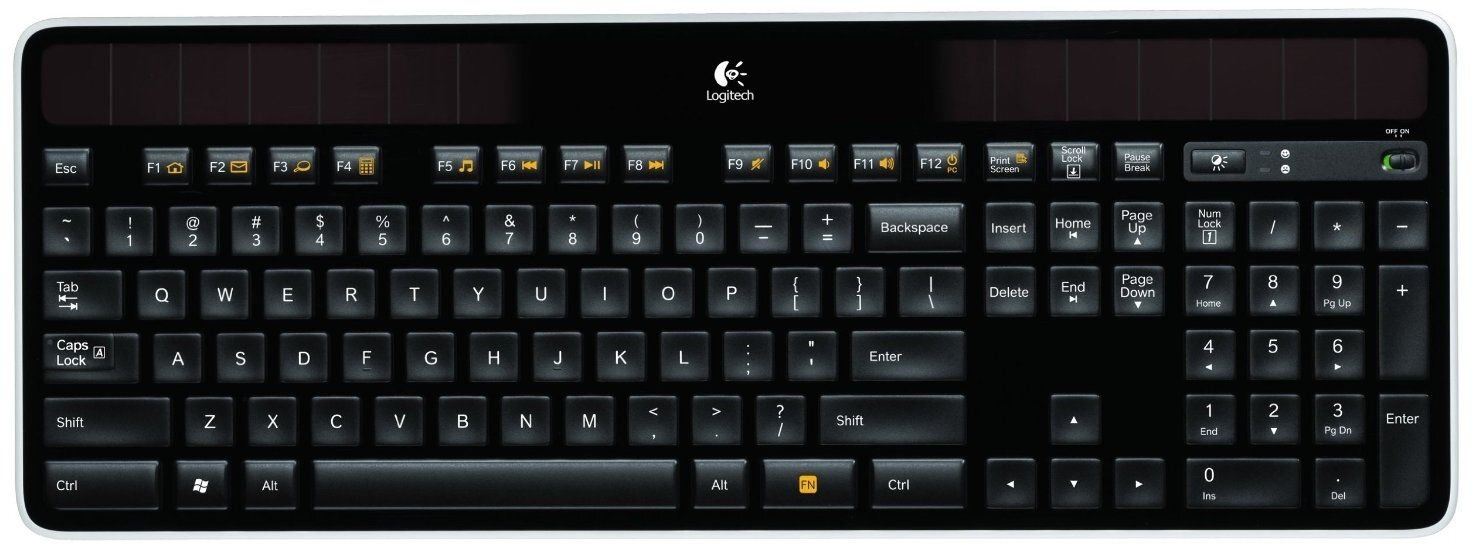 Logitech K750 kaina ir informacija | Klaviatūros | pigu.lt