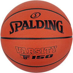 Мяч баскетбольный Spalding Varsity TF-150 Fiba, 7 размер цена и информация | Spalding Спорт, досуг, туризм | pigu.lt