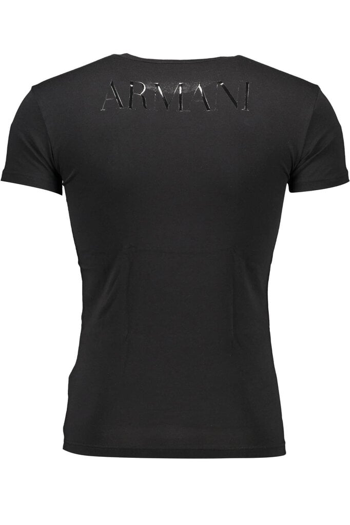 Marškinėliai vyrams Emporio Armani, juodi цена и информация | Vyriški marškinėliai | pigu.lt
