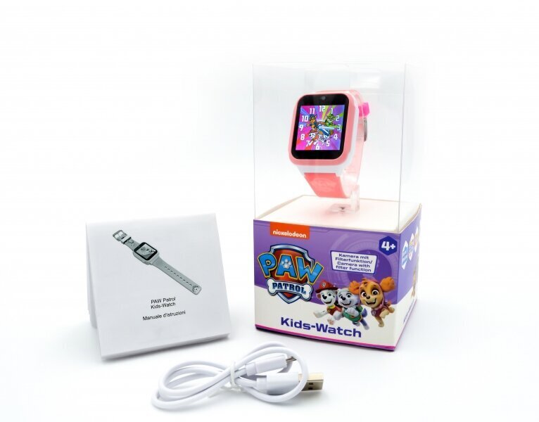 Vaikiškas išmanusis laikrodis Technaxx Paw Patrol Kids, rožinis kaina ir informacija | Išmanieji laikrodžiai (smartwatch) | pigu.lt