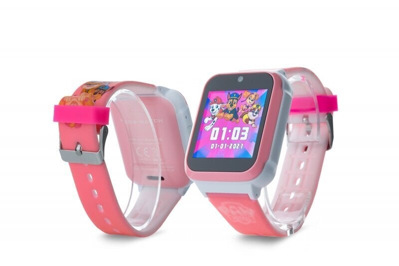 Vaikiškas išmanusis laikrodis Technaxx Paw Patrol Kids, rožinis kaina ir informacija | Išmanieji laikrodžiai (smartwatch) | pigu.lt