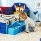 Vaikiška lova su stalčiais Paw Patrol, 145x68x77 cm, mėlyna kaina ir informacija | Vaikiškos lovos | pigu.lt