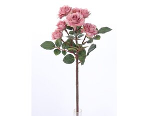 Smulkiažiedės rožės šakelė цена и информация | Искусственные цветы | pigu.lt