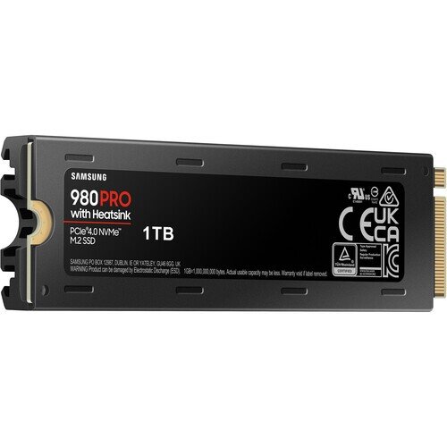 SSD|SAMSUNG|980 Pro|1TB|M.2|PCIE|NVMe|Write speed 5000 MBytes/sec|Read speed 7000 MBytes/sec|MZ-V8P1T0CW цена и информация | Vidiniai kietieji diskai (HDD, SSD, Hybrid) | pigu.lt