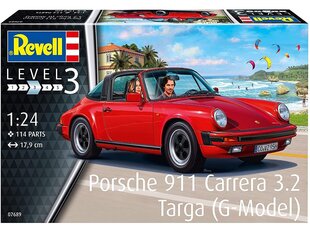 Konstruktorius Revell - Porsche 911 G Model Targa, 1/24, 07689 kaina ir informacija | Konstruktoriai ir kaladėlės | pigu.lt