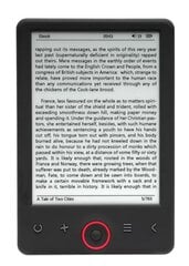 Denver EBO-635L, juoda kaina ir informacija | Elektroninių knygų skaityklės | pigu.lt
