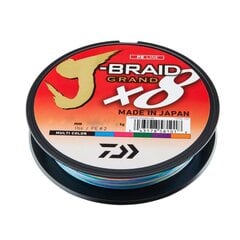 Леска плетеная Daiwa J-Braid Grand Multicolor, 150 м цена и информация | Лески | pigu.lt