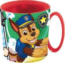 Puodelis mikro Paw Patrol Comic, 350 ml цена и информация | Kūdikių indai, indeliai pienui ir įrankiai | pigu.lt