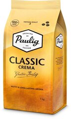 Kavos pupelės Paulig Classic Crema, 1 kg kaina ir informacija | Kava, kakava | pigu.lt