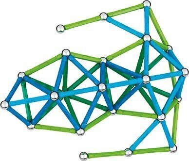 Magnetinis konstruktorius Geomag Classic Green Line, 142 d. kaina ir informacija | Konstruktoriai ir kaladėlės | pigu.lt