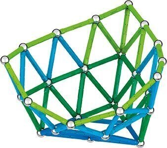 Magnetinis konstruktorius Geomag Classic Green Line, 142 d. kaina ir informacija | Konstruktoriai ir kaladėlės | pigu.lt