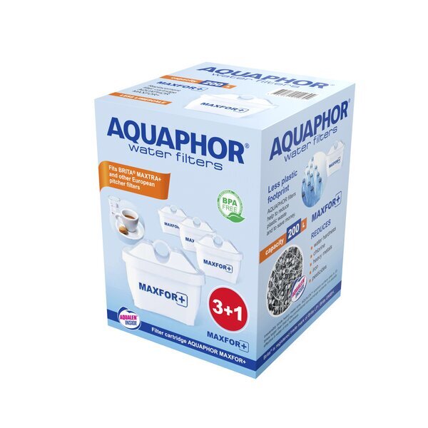 Aquaphor B25 Maxfor+ 4 kaina ir informacija | Vandens filtrai | pigu.lt