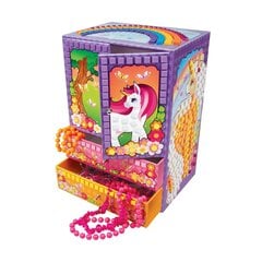 Papuošalų dėžutė - mozaikos rankdarbis Vienaragis цена и информация | Развивающие игрушки | pigu.lt